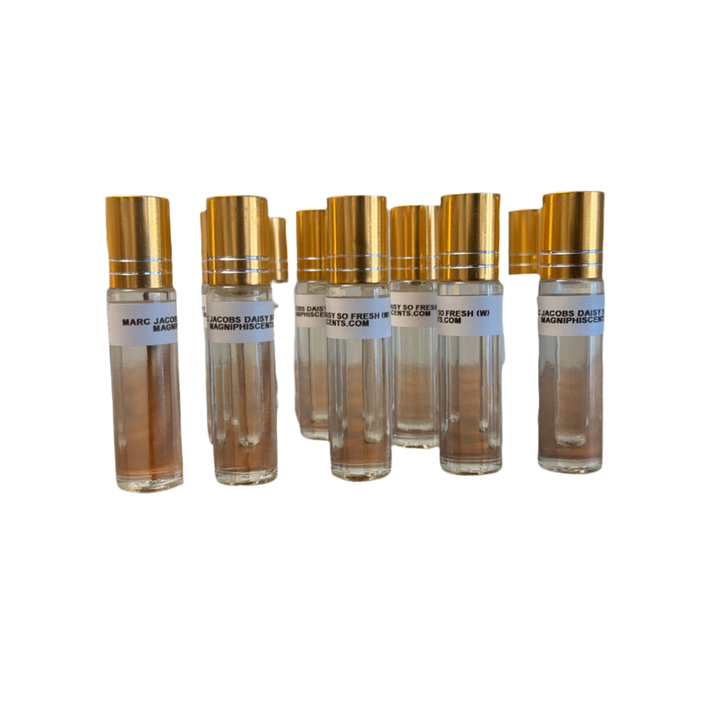 Marc Jacobs daisy so fresh 100% pure roll on body oils (w)