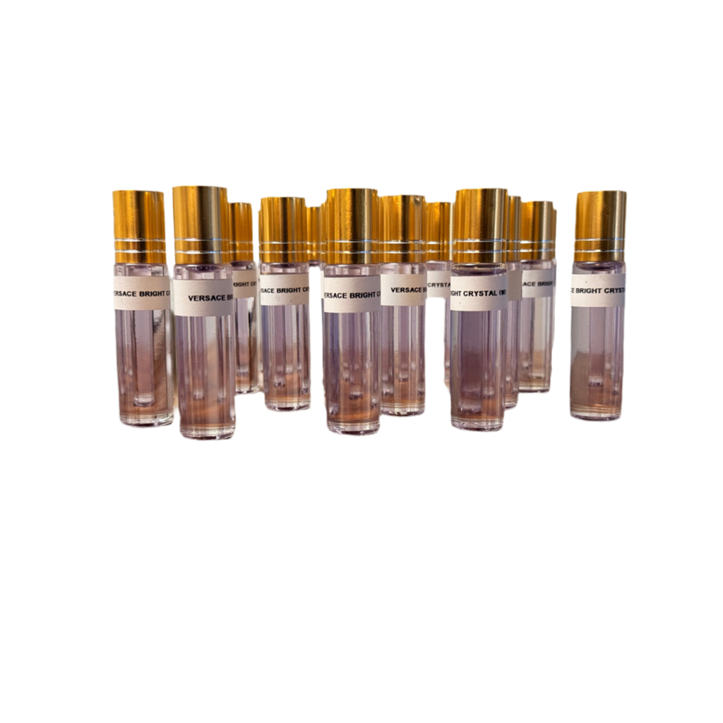 Versace bright crystal 100% pure roll on body oils (w) 10ml