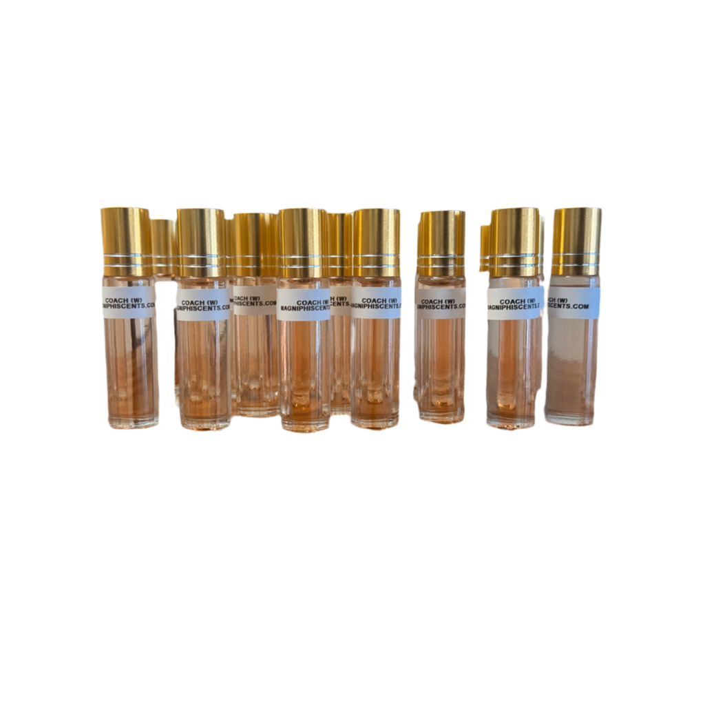 Coach the fragrance 100% pure roll on body oils (w) 10 ml