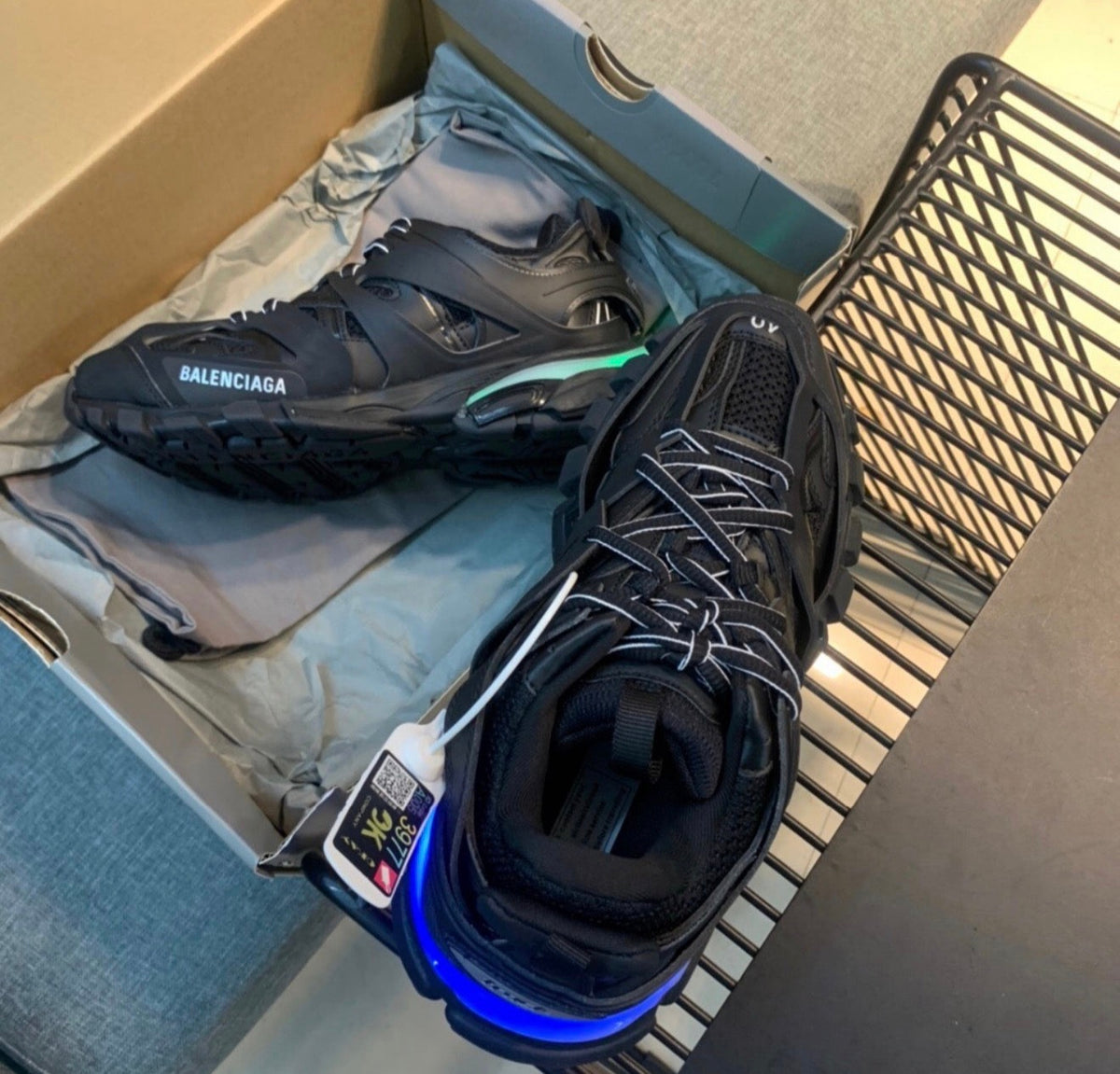 BALENCIAGA TRACK LED SHOES