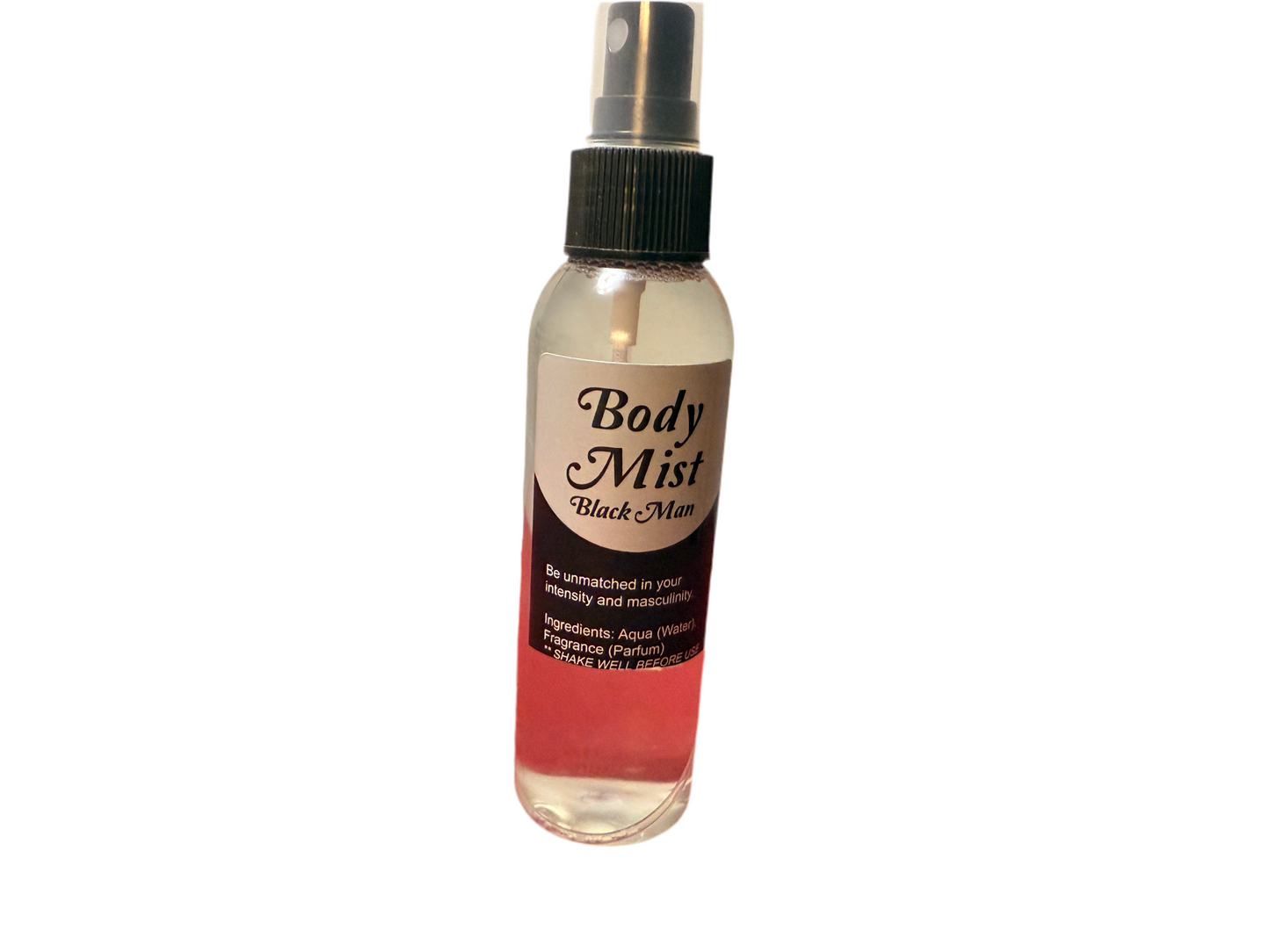 Black Man Body Mist (m) 4oz