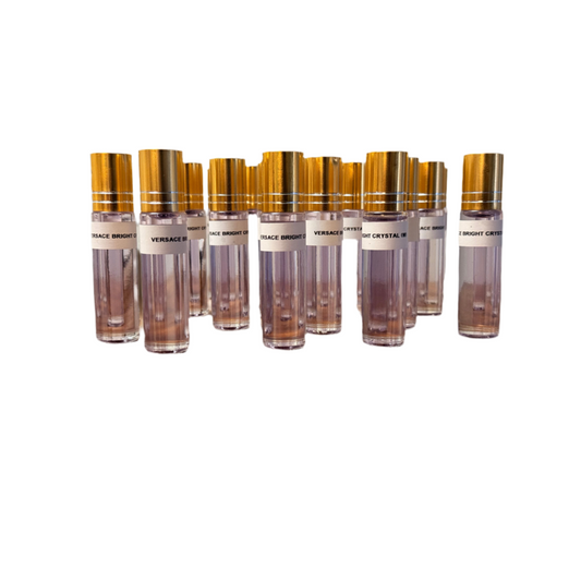 Versace bright crystal 100% pure roll on body oils (w) 10ml