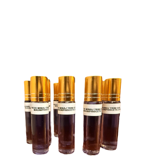 Nicki Minaj Trini girl 100% pure roll on body oils (w)