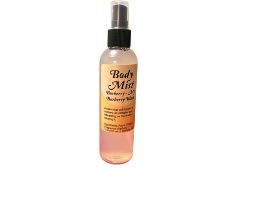 My Burberry Black Body Mist (w) 4oz