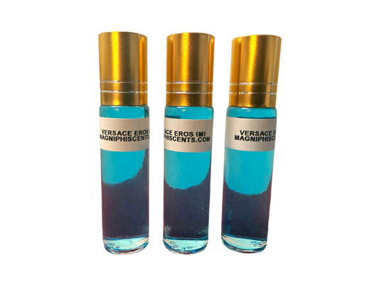 Versace Eros 100% Pure Roll On Oils (m) 10ml
