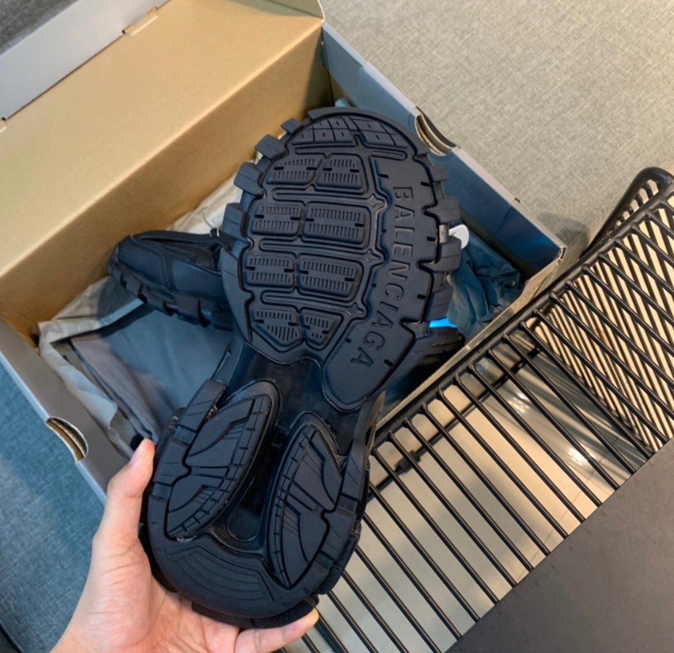BALENCIAGA LED TRACK SNEAKERS (MEN)
