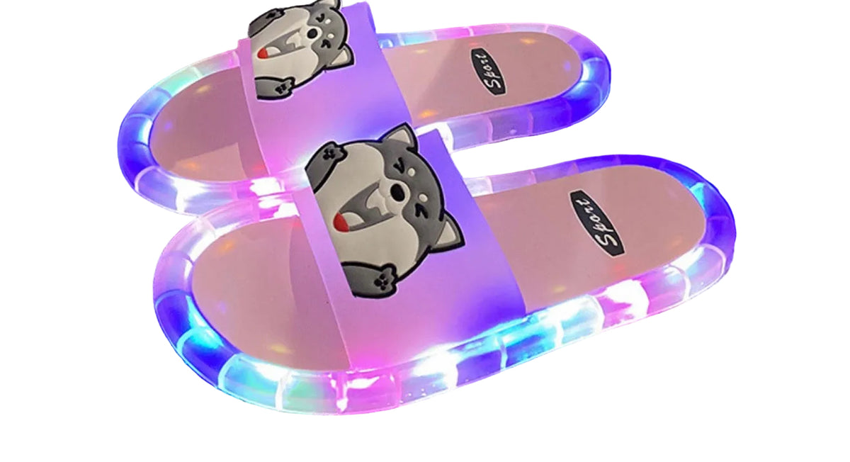 Led kid & adult slides (Girls)