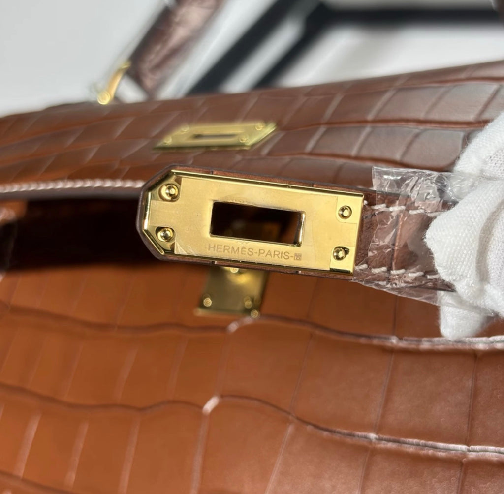 HERMES BIRKIN KELLY 19 MINI CROCODILE BAGS