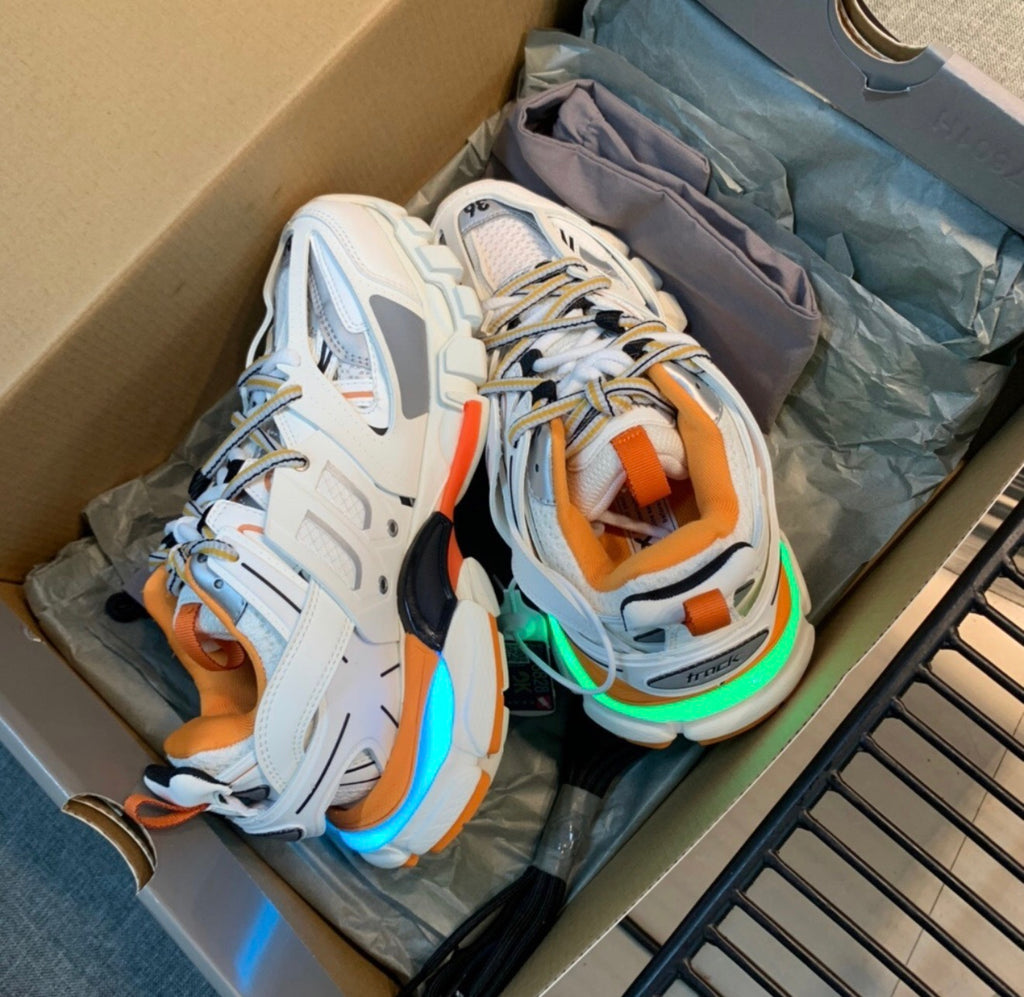 BALENCIAGA LED TRACK SNEAKERS (MEN)