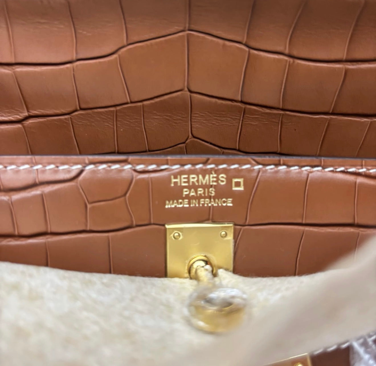 HERMES BIRKIN KELLY 19 MINI CROCODILE BAGS