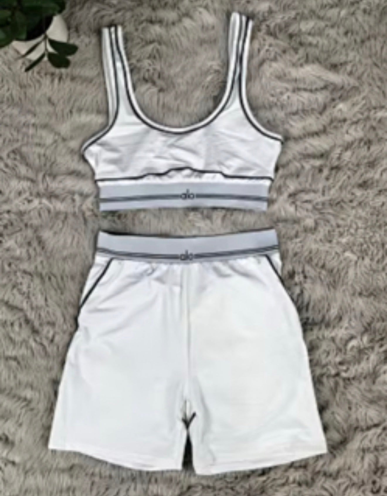 Alo skirt/short set