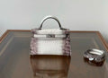 HERMES BIRKIN KELLY 19 MINI CROCODILE BAGS