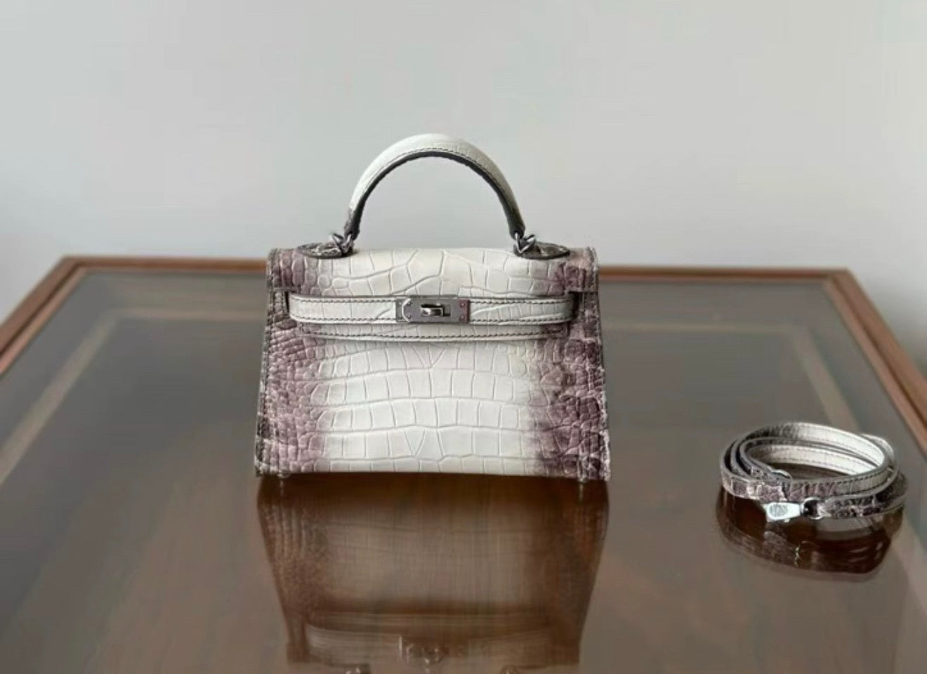 HERMES BIRKIN KELLY 19 MINI CROCODILE BAGS