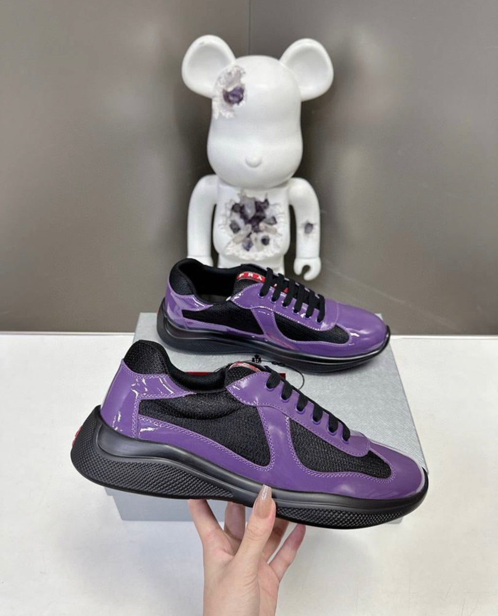 Prada Americas cup sneakers (WOMEN) U.S SIZE