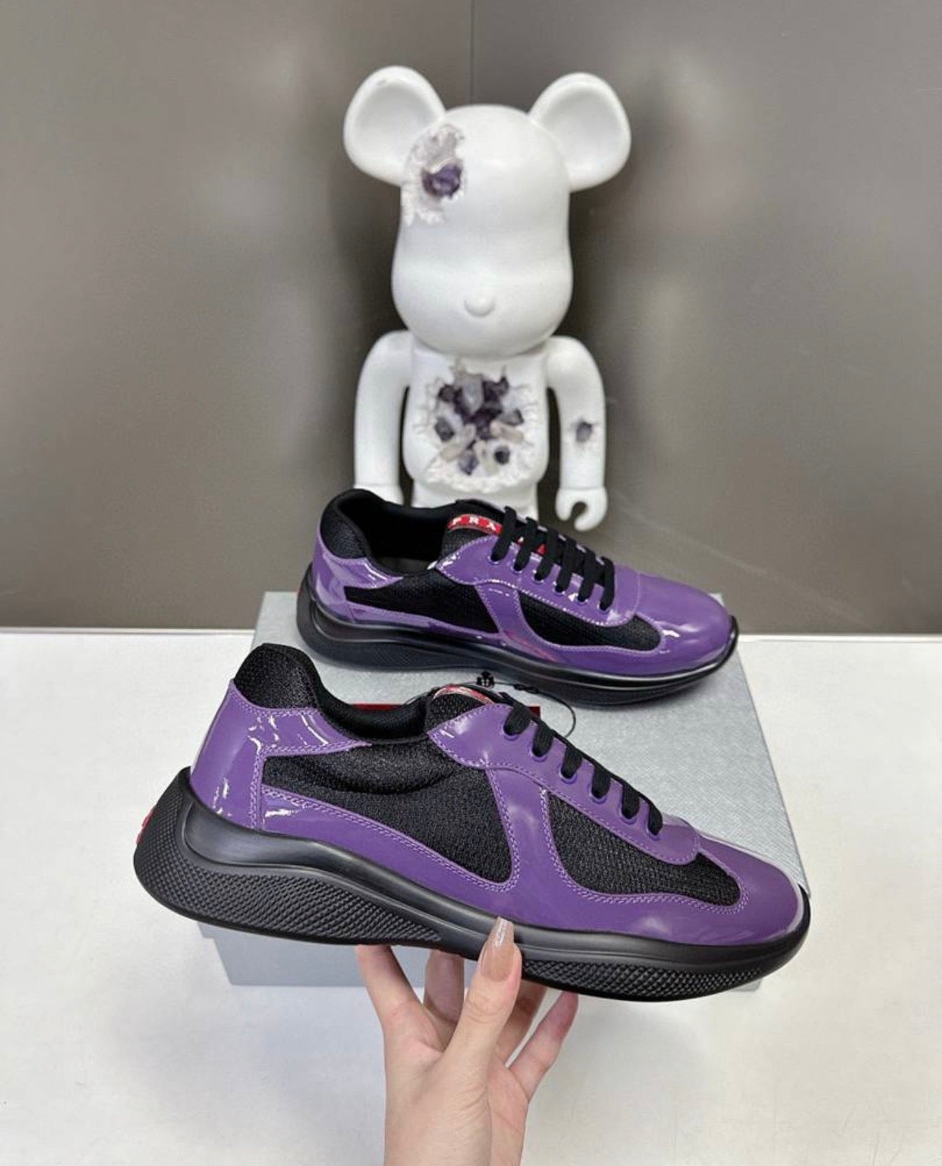 Prada Americas cup sneakers (WOMEN) U.S SIZE