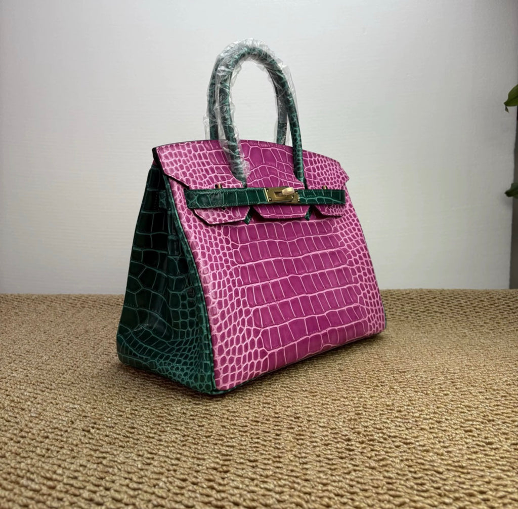 HERMES BIRKIN KELLY 19 MINI CROCODILE BAGS