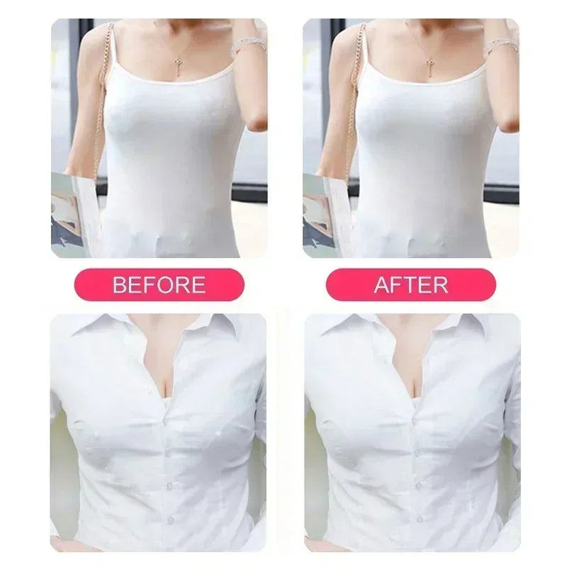 2-24PCS Invisible Self Adhesive Chest Paste Reusable Sticker Breast Petal Strapless Lift Up Bra Pad Silicone Petal Nipple Cover